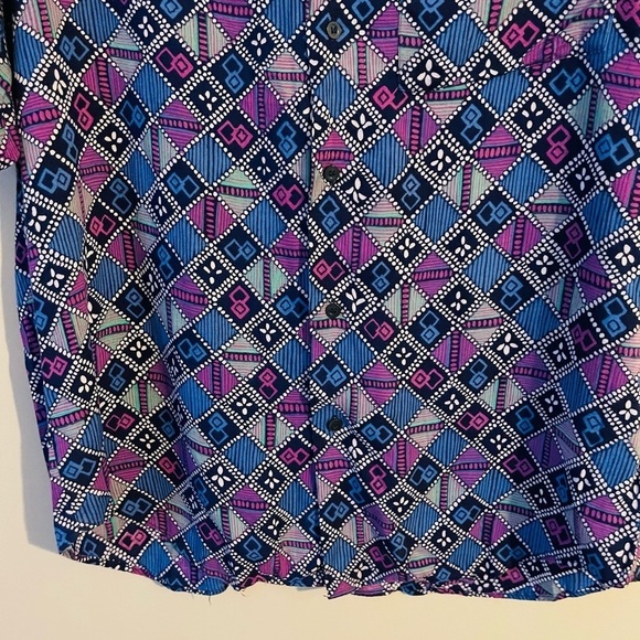 Vintage Nik Nik Retro Funky Short Sleeve Button Down Shirt Fresh Prince - Picture 8 of 8